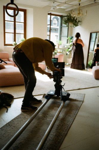 Behind the scenes - Galerie Studio