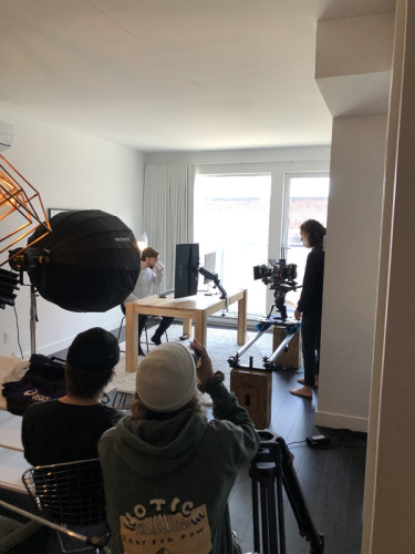 Behind the scenes - Galerie Studio
